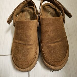 Womens Brown Suede Shoes